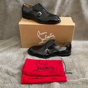 NIB CHRISTIAN LOUBOUTIN ZEWAR FLAT CALF 43